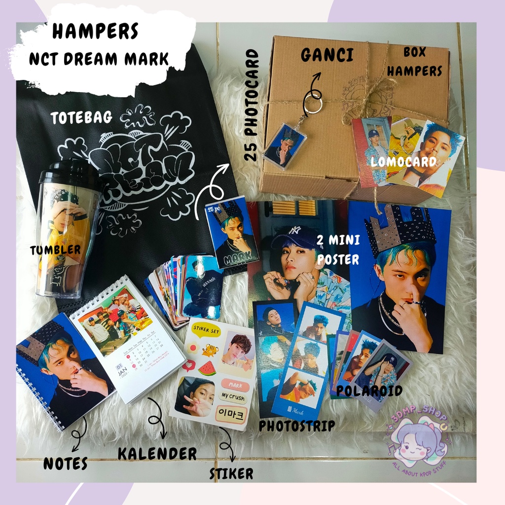 hampers nct dream beat box jisung chenle jaemin haechan renjun mark jeno