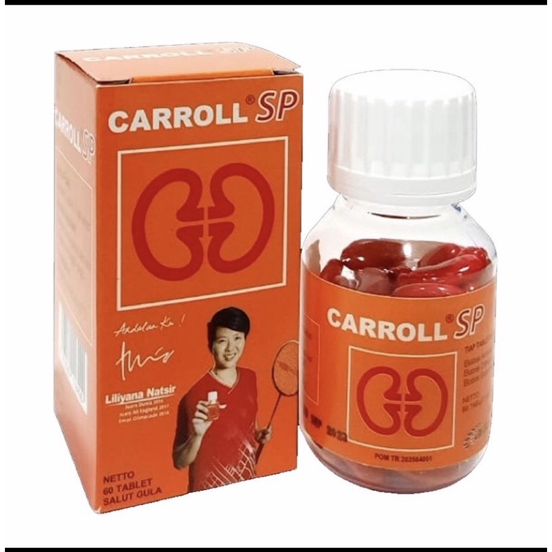 CARROLL SUPER PILLS (SP) obat ginjal - isi 60 pil. Artois Carol