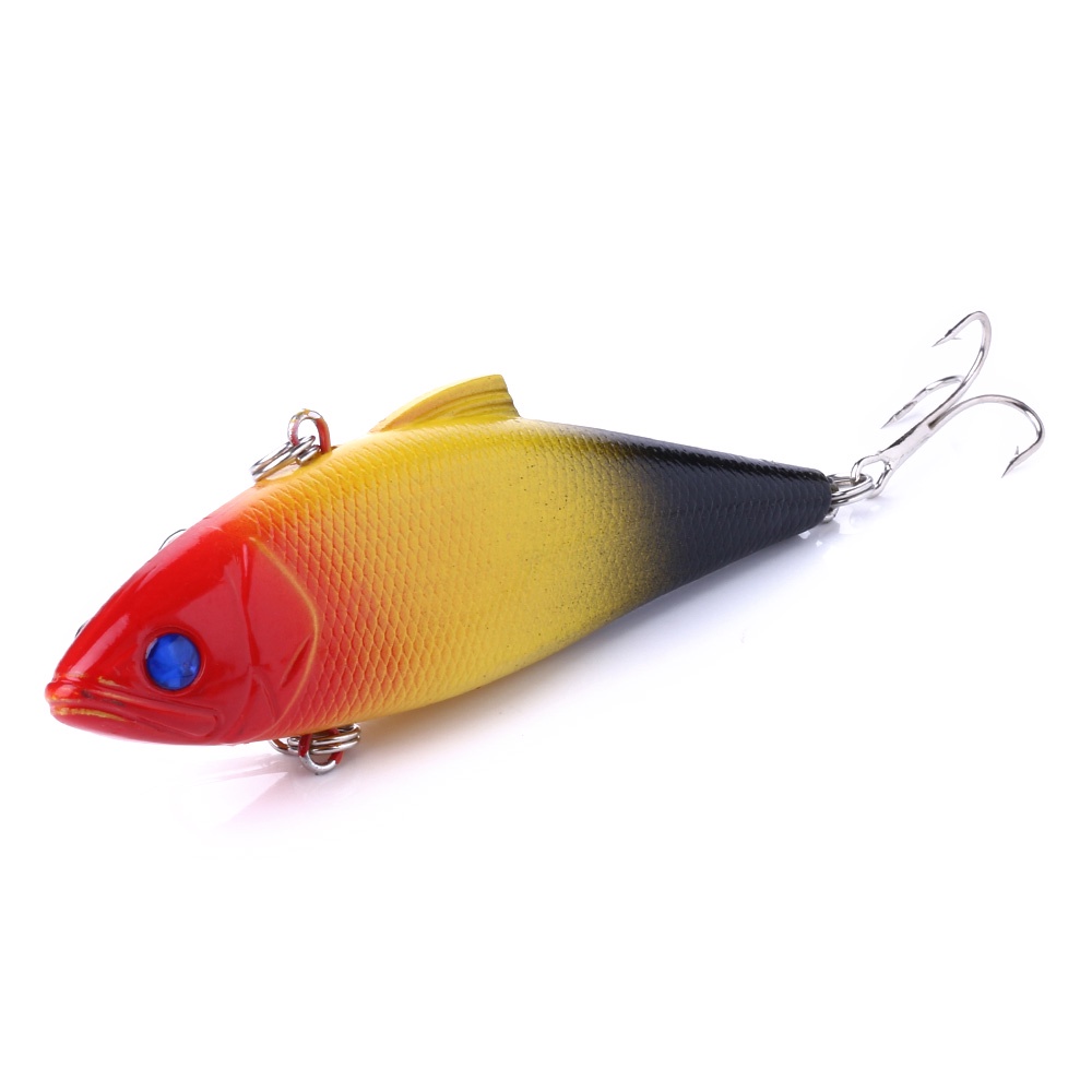 HENGJIA 4PCS/Lot 8.5cm/11.2g Vibration Fishing Lure Hard Plastic Artificial VIB Artificial Hard Bait