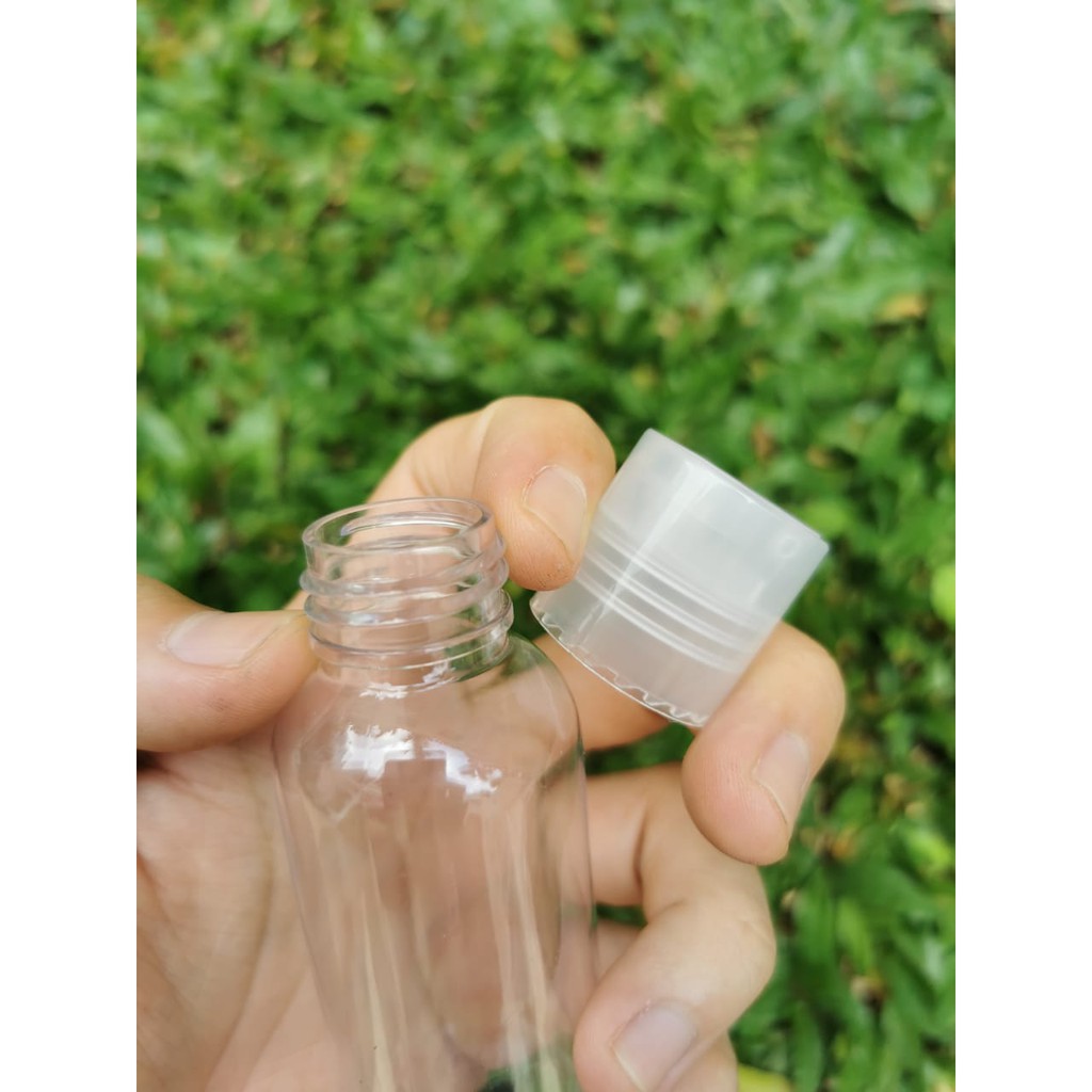 Botol PET 100 ml 100ml. PRESSTOP PRESS TOP PRESTOP PUSHTOP DISCTOP