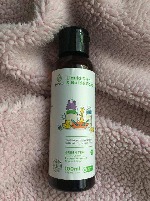 Pureco Dish Wash & Bottle Soup - Liquid Detergent Sabun Cuci Botol / Pakaian Bayi