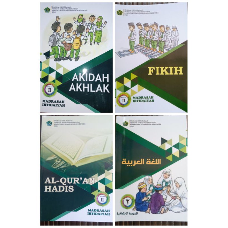 Jual Buku Siswa Kelas 2 Mi AL-QURAN HADIST B.ARAB FIKIH AKIDAH AKHLAK ...