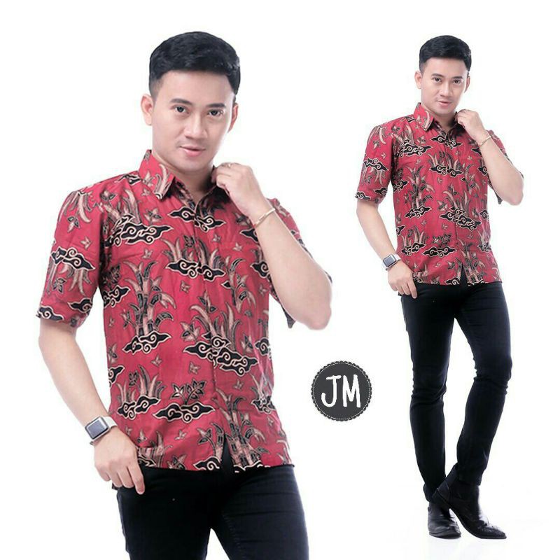 BATIK COUPLE ATASAN WANITA ATASAN PRIA blus batik