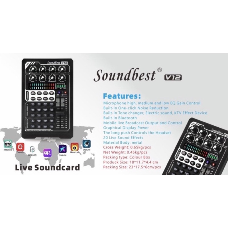 Sound Card Soundbest V12