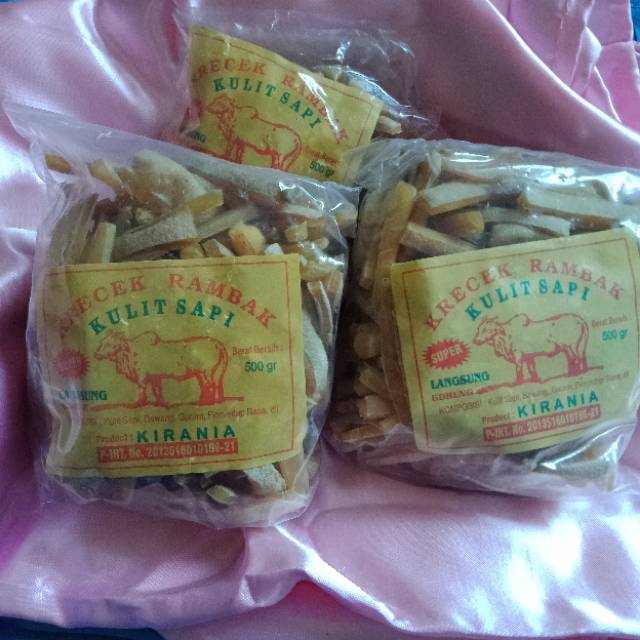 

Kerupuk kulit Sapi / Rambak 100 gr