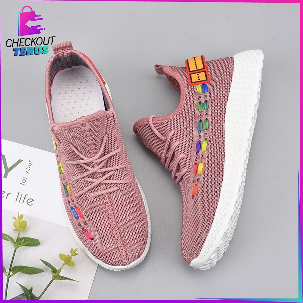 CT S9 118 Sepatu Cewek Import Sepatu Fashion Wanita Sepatu Kets Jogging Sneakers Wanita Sepatu Olahraga Cewek Wanita Running Shoes