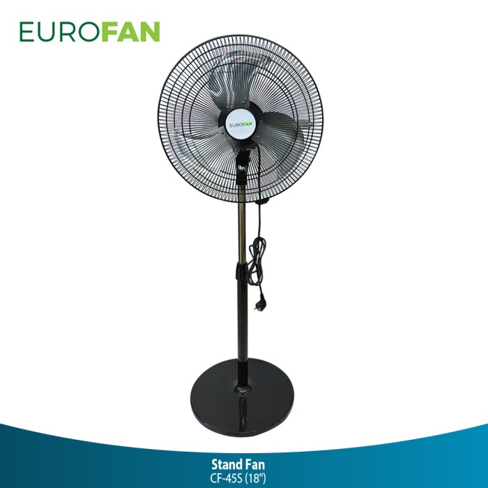 Eurofan CF-45S 18 Inch Standing Fan Kipas Angin