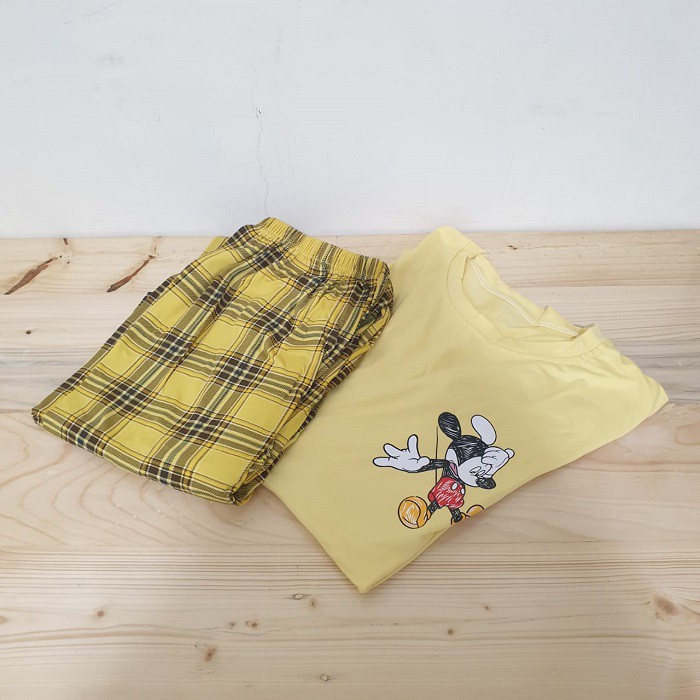 Mickey 2pc Outfit Set Long Pants 2660