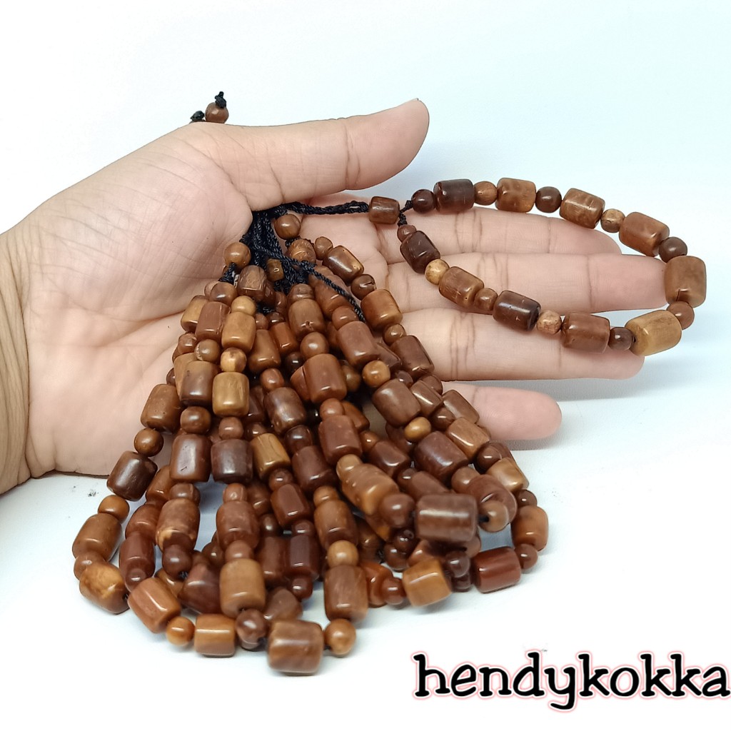 10 gelang kokka kaukah mardjan halat bulat coklat