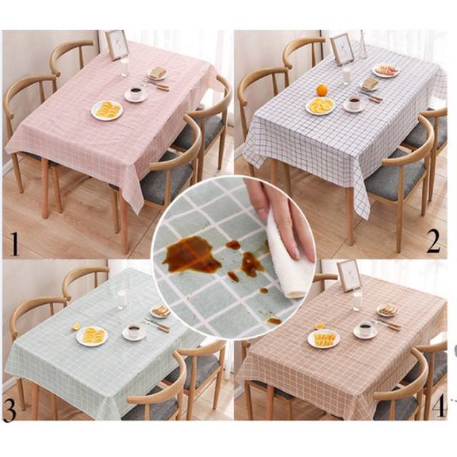 TAPLAK MEJA ANTI AIR WATERPROOF ANTI MINYAK