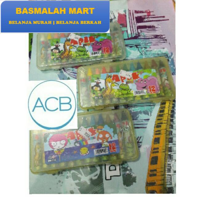 

Termurah Crayon Oil Pastel 12 Warna Apik Murah / 12 Colors Apik Murah