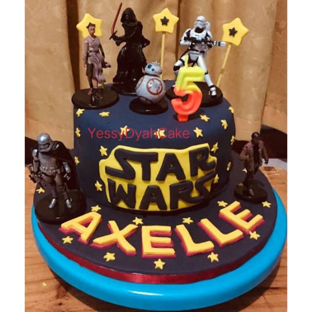 

KUE ULANG TAHUN TEMA SUPERWARS / CAKE SUPERWARS FONDANT