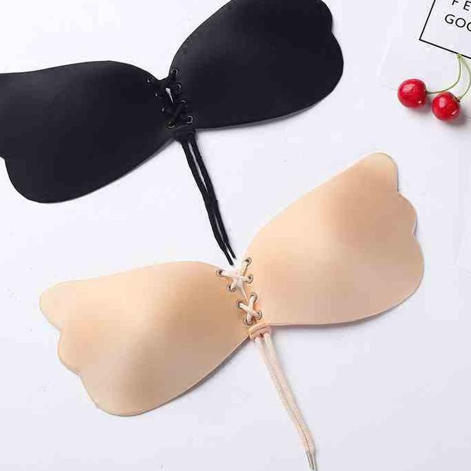 ✳ Angel Wings Bra Angel Bra Tali Push Up Nu Bra Tanpa Tali Bra Tempel Seamless Bra Push Up BH Pluffy