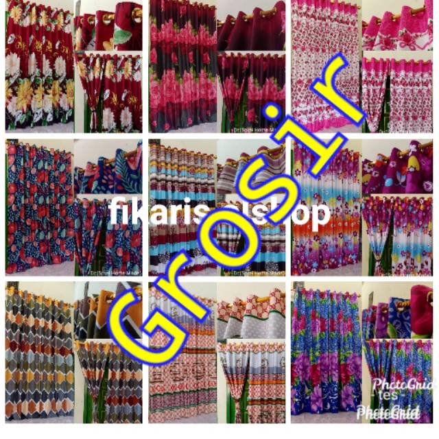 Terlaris GORDEN  PINTU JENDELA  MOTIF BUNGA  Shopee Indonesia