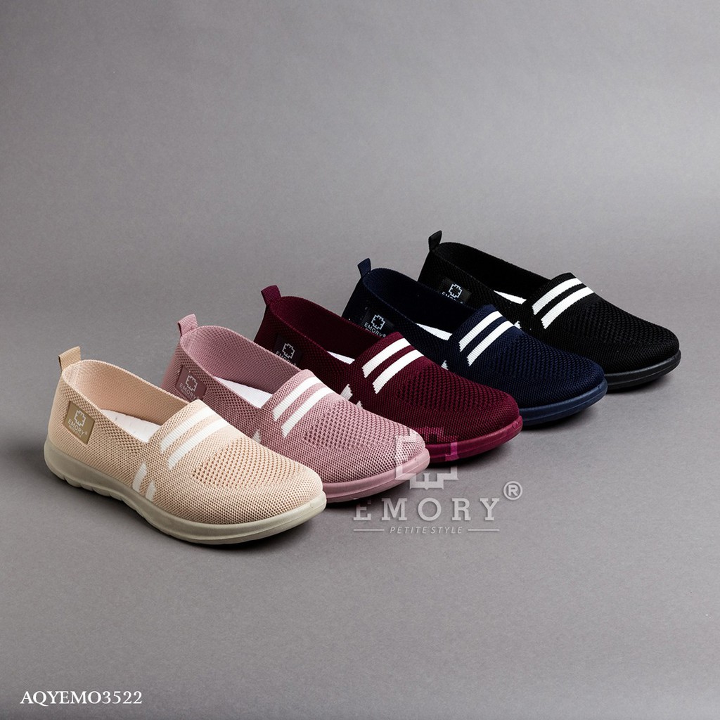 EMORY FLEXKNIT FLATS AQYEMO3522 ORIGINAL BRAND SEPATU FLAT WANITA IMPORT BATAM 2PC 1 KG