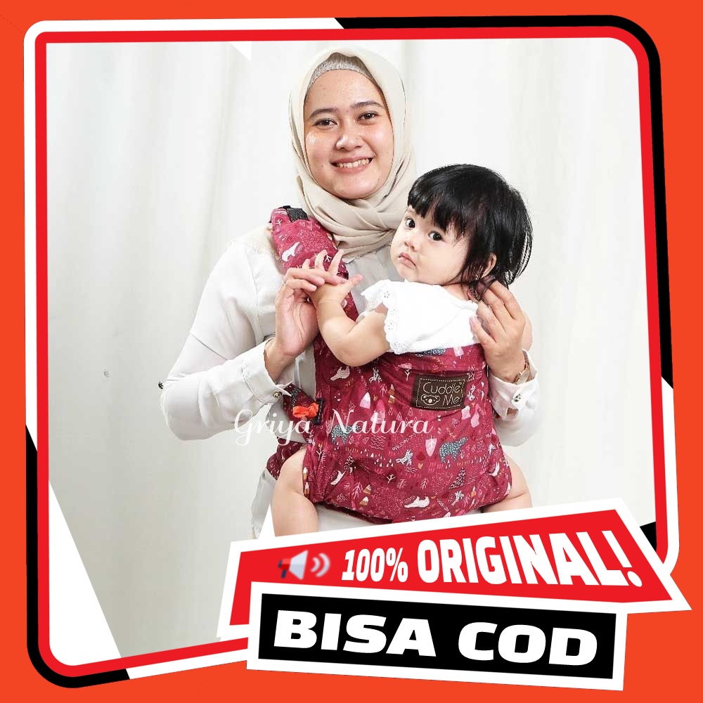 Gendongan Bayi Lite Carrier Cuddleme COD Gendongan Bayi Anak 4bulan - 2 tahun  Ransel Depan