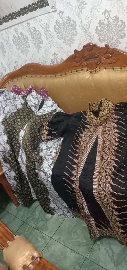 Terlaris Serut Genes Jelita Tunic Navbor Yelbor Whitbor Creambor Tunik Batik Modern Hrb030 Dolbi Dob