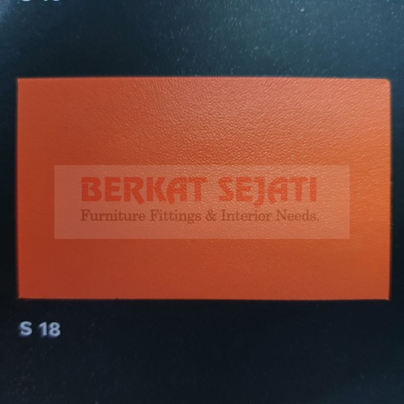Supercon ORANGE 18 Pelapis Furniture Mebel not Tacosheet Decosheet