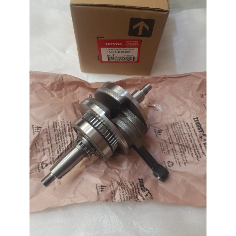1300AK15900 CRANKSHAFT STANG SEHER ASSY CB150 OLD CBR150 OLD LAMPU BOHLAM ORI AHM