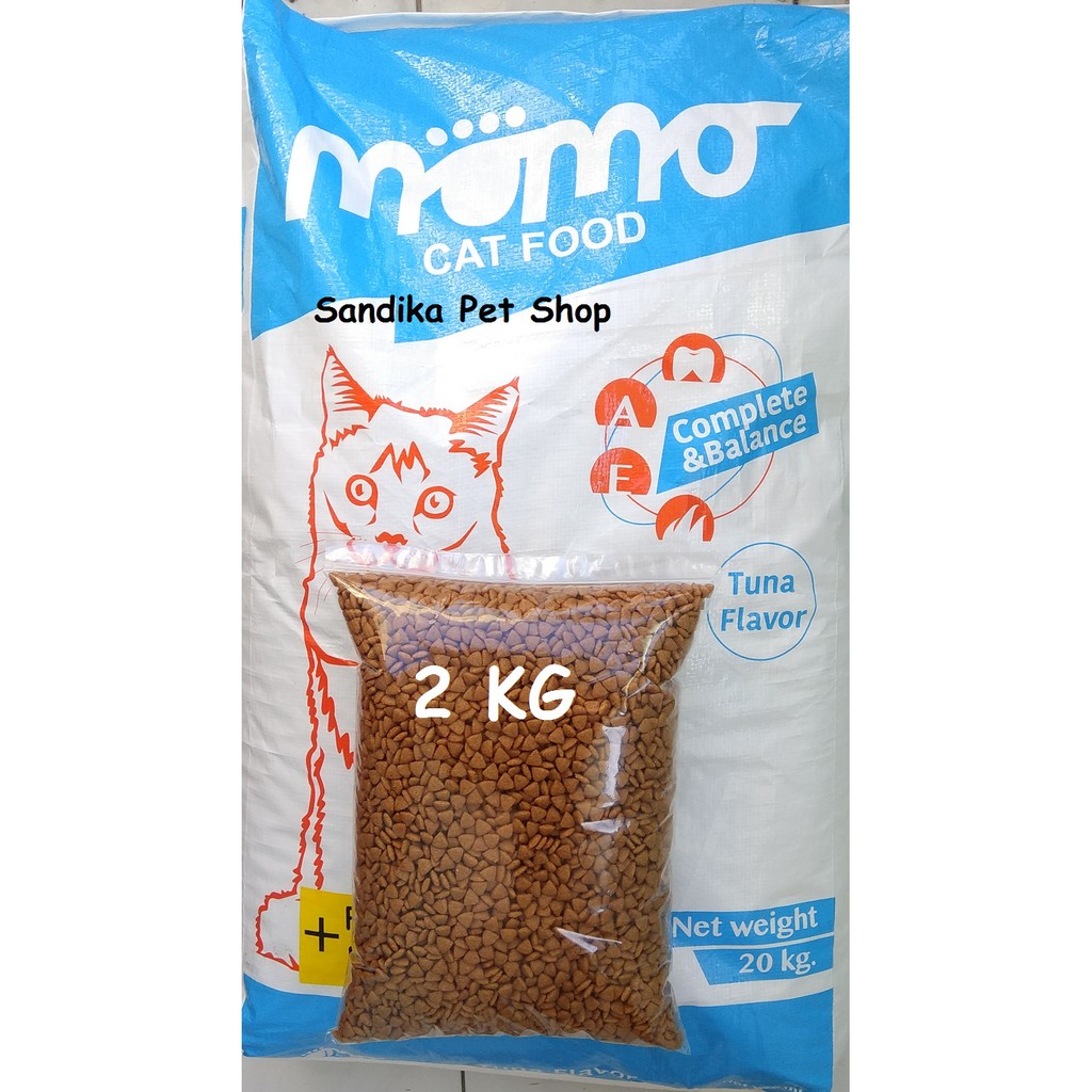 Makanan Kucing Murah Momo Cat 2 Kg Tuna Shopee Indonesia