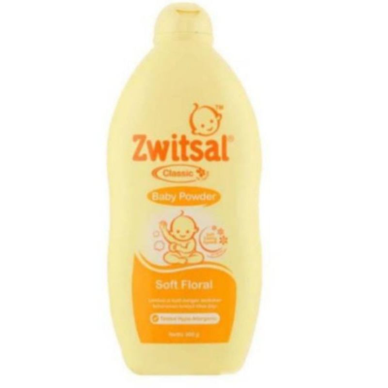 Zwitsal Classic Baby Powder Soft Floral 300 GR