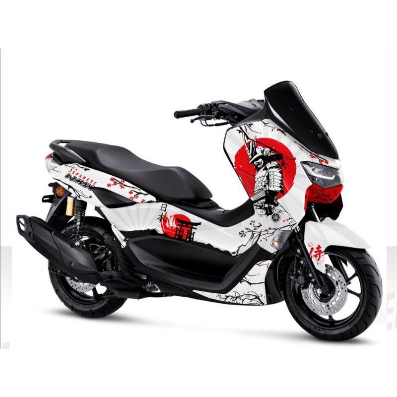 DECAL FULL BODY MOTOR YAMAHA NMAX NEW motif Jepang kerenn desain terbaru