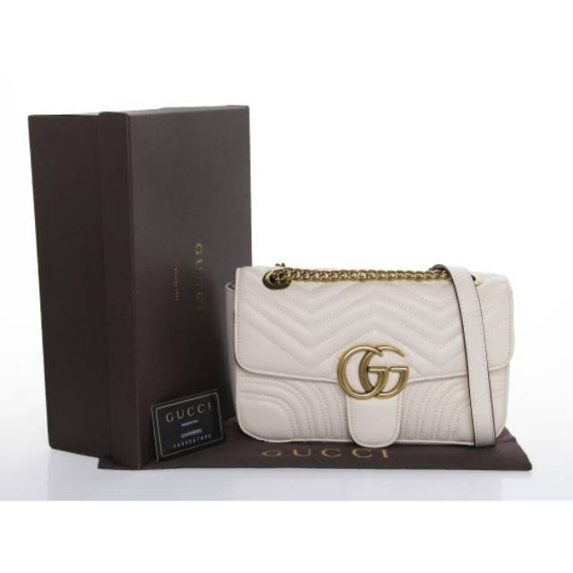 TAS TANGAN IMPORT WANITA MIRROR GUCCI GG Marmont Matelasse Shoulder Bag