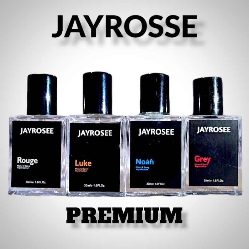 PARFUM JAYROSSE PARFUM PRIA NO. 1 WANGI TAHAN LAMA / PARFUM PEMIKAT WANITA PARFUME JAYROSSE 30 ML