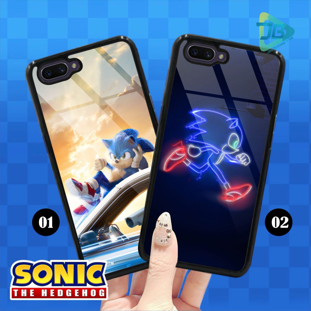 HARDCASE 2D GLOSSY SONIC OPPO VIVO XIAOMI SAMSUNG REALME IPHONE ALL TYPE JB4671