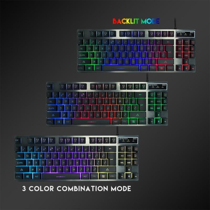 Fantech K613 Fighter TKL II - Gaming Keyboard