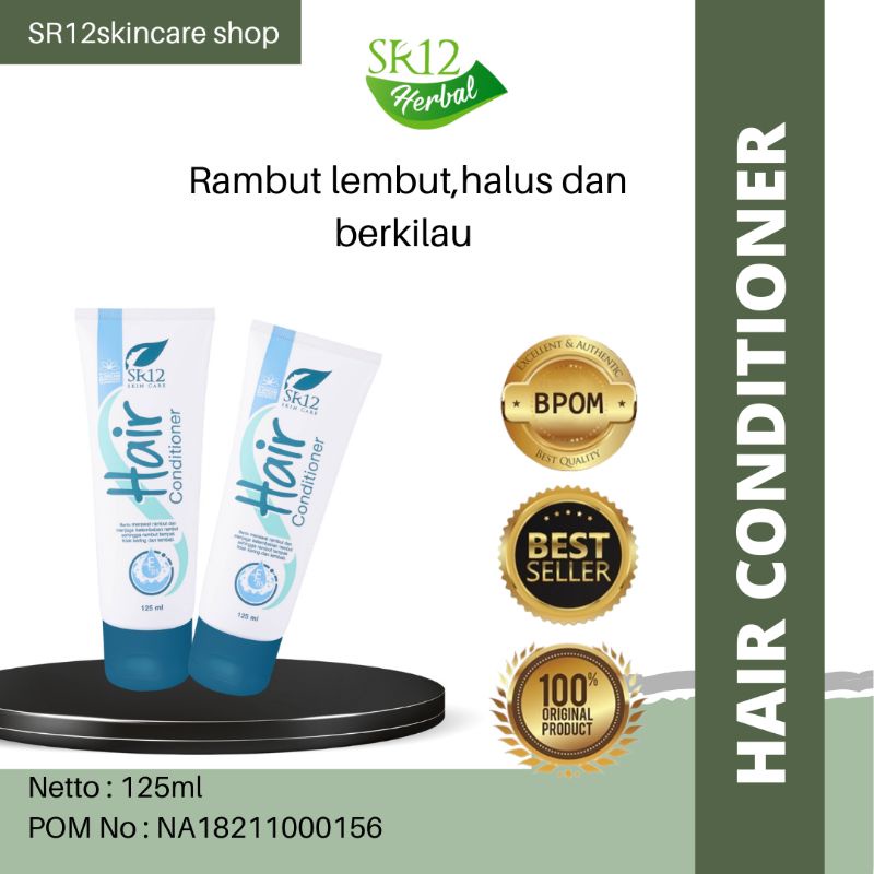 Jual HAIR CONDITIONER SR12 / KONDISIONER RAMBUT AMPUH ATASI RAMBUT