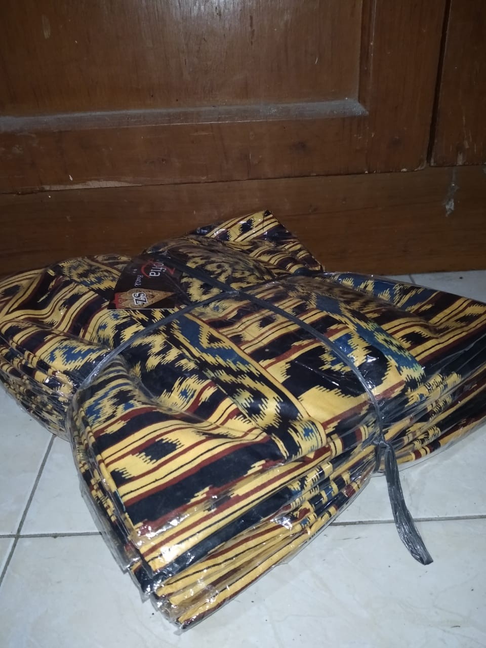 Atasan Cardigan Aec Outer Etnik Dan Kemeja Batik Ethnic Motif Tenun Caraka Bl4-wong