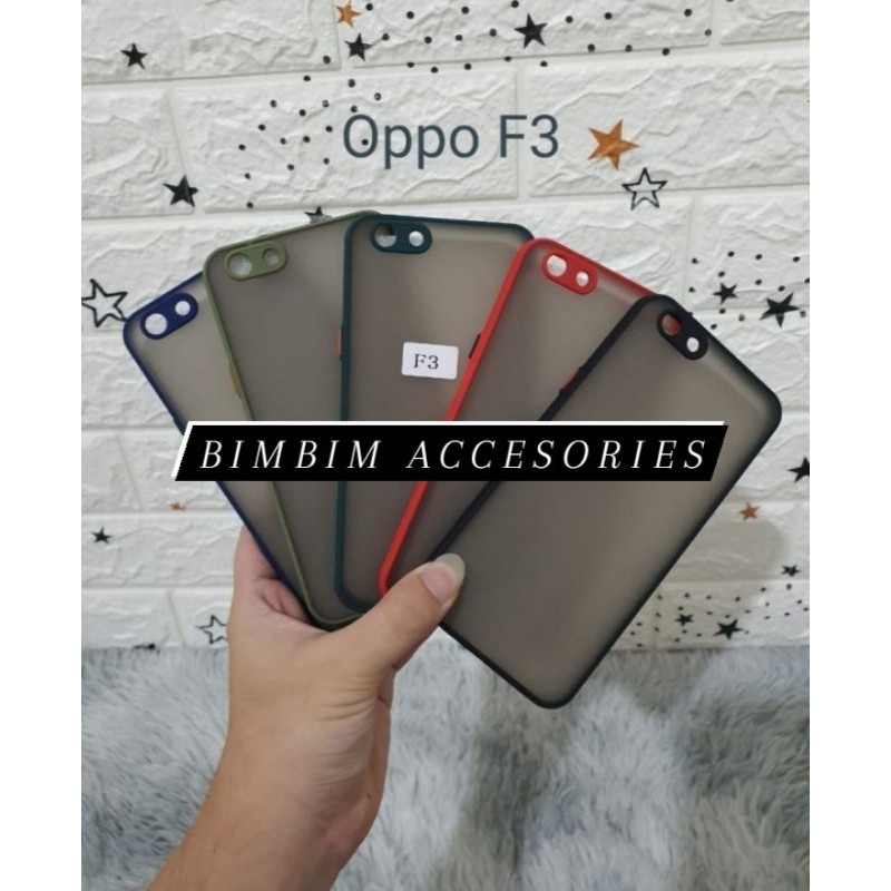 Soft Case Oppo F3 / F3 Plus / F5 / F5 Youth Case Dove + Kamera Matte Transparan Fuze Macaron