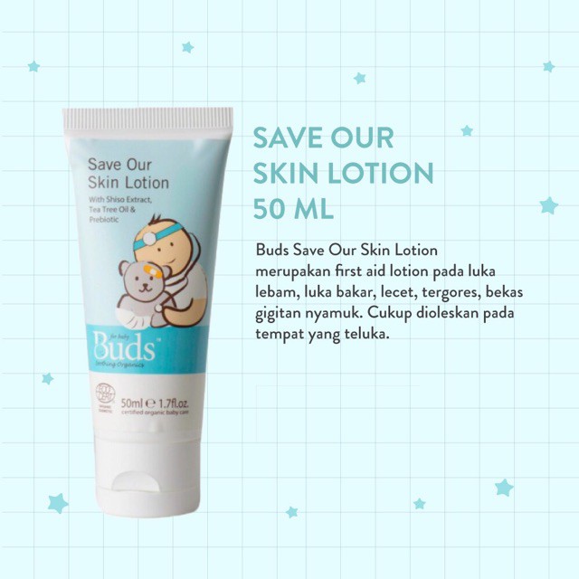 Buds Save Our Skin Lotion Soothing 50ml