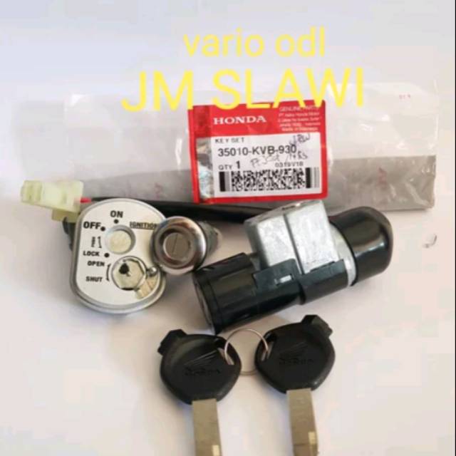 35010-KVB-930 Kunci kontak atau keyset vario karbu lama ori honda