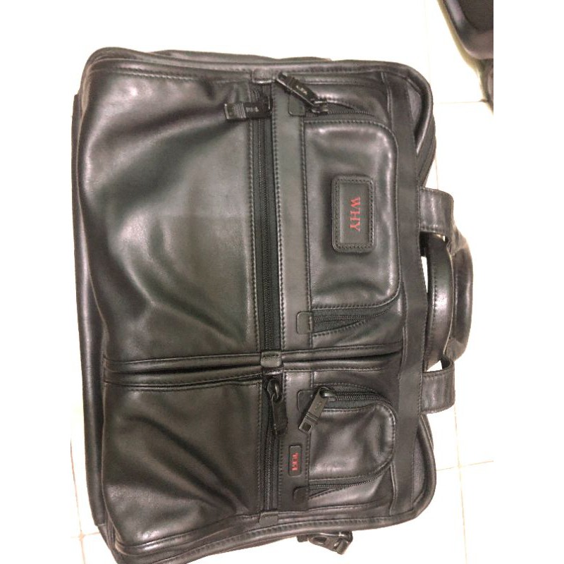 Tas Tumi Alpha Expandable Brief Leather