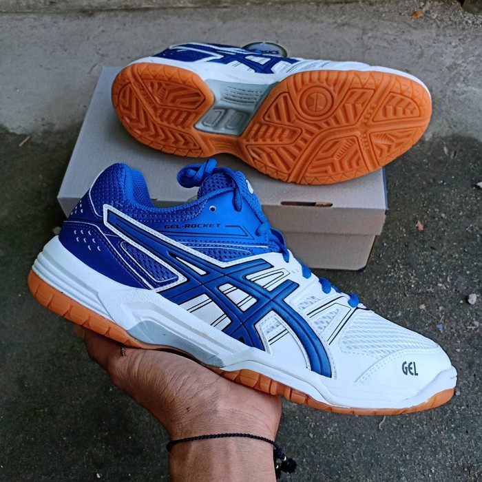 Sepatu badminton asics berkualitas badminton volly indoor sport
