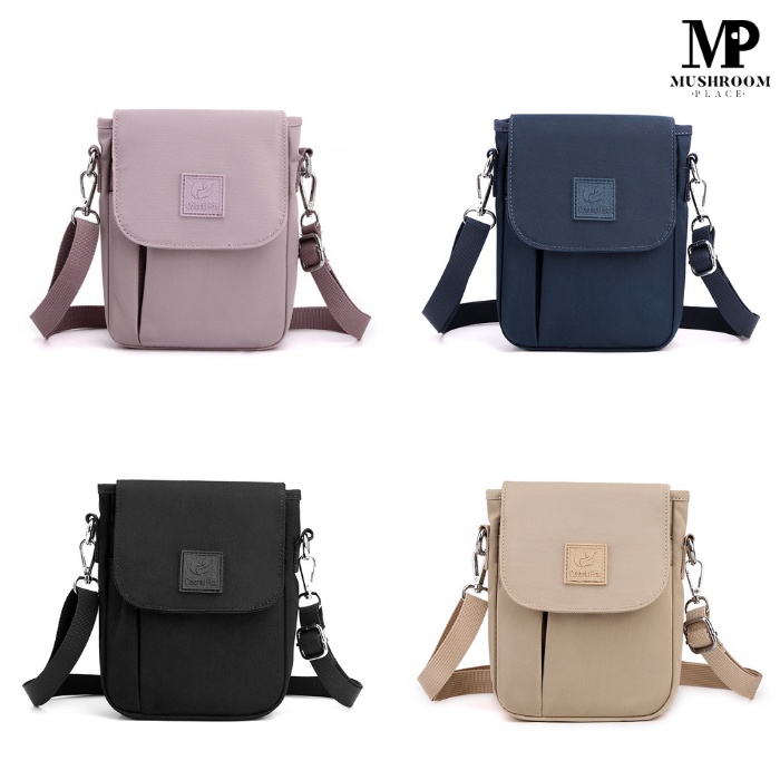 Tas Slempang Cewek Korea Warna Pastel - Sling Bag Mini Wanita - Slingbag Kecil Tipis