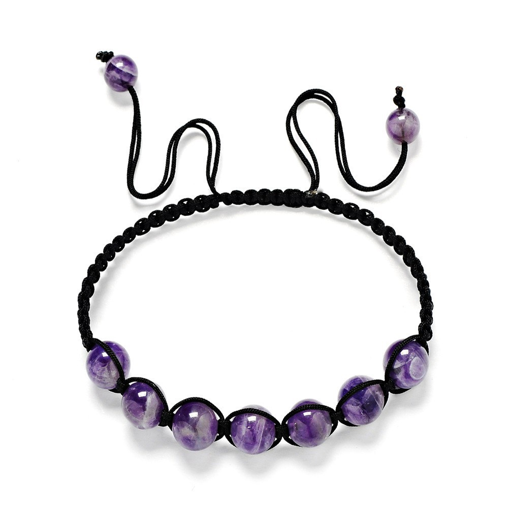 Gelang Shambala Batu Amethyst Untuk Chakra Mahkota