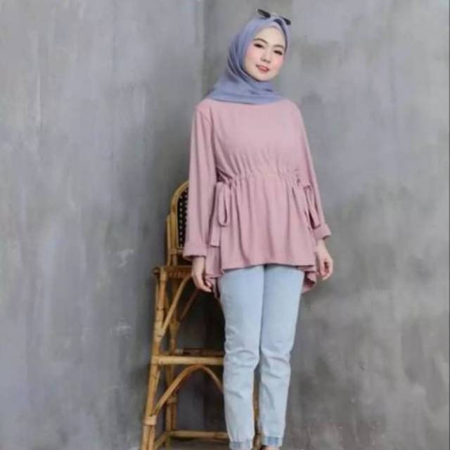 NICOLE BLOUSE /atasan murah / pakaian wanita / atasan blouse