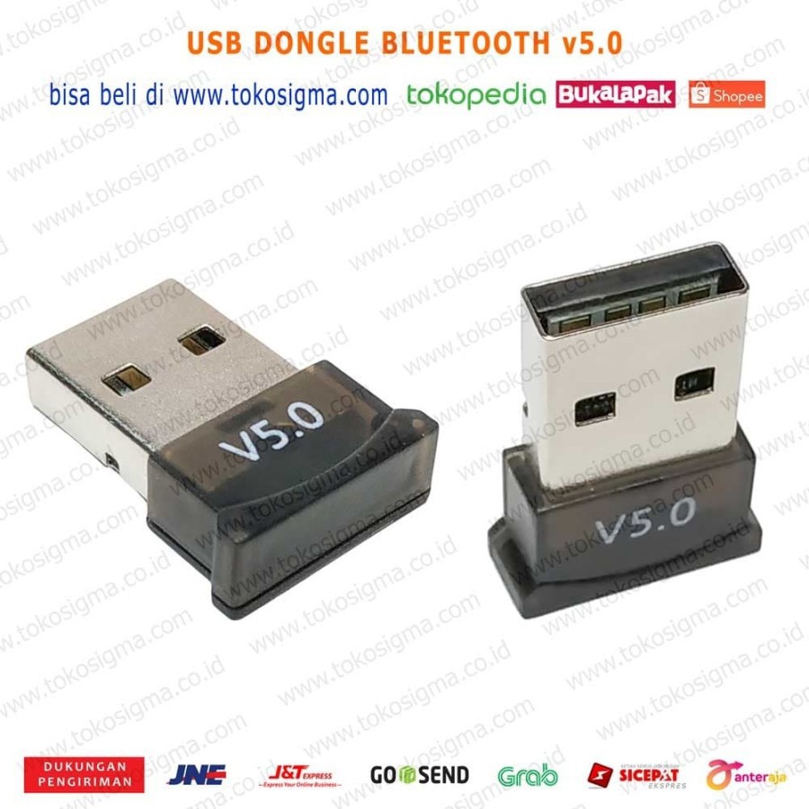 USB BLUETOOTH Versi 5.0 DONGLE - BLUETOOTH V5.0 USB DONGLE BQB 75270