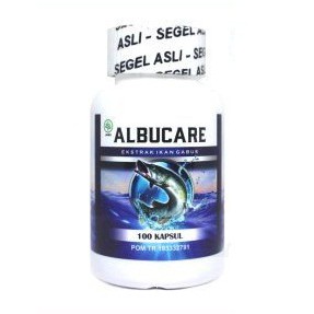 ALBUCARE - Obat Pengering Luka Diabetes Kecelakaan dll - Ekstrak Kapsul Ikan Gabus