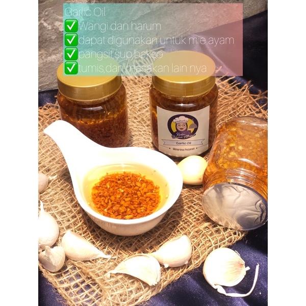 

garlic oil / minyak bawang