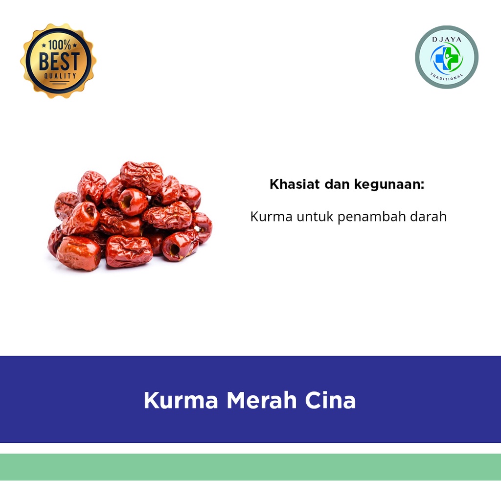 

Kurma Merah Cina (Angco) 500g - Penambah Darah