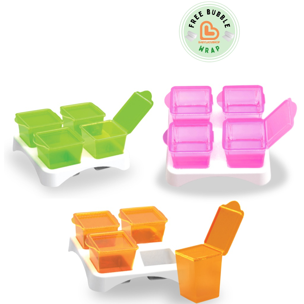 Baby Safe Multi Food Container AP009 l Tempat Penyimpan Makanan Bayi