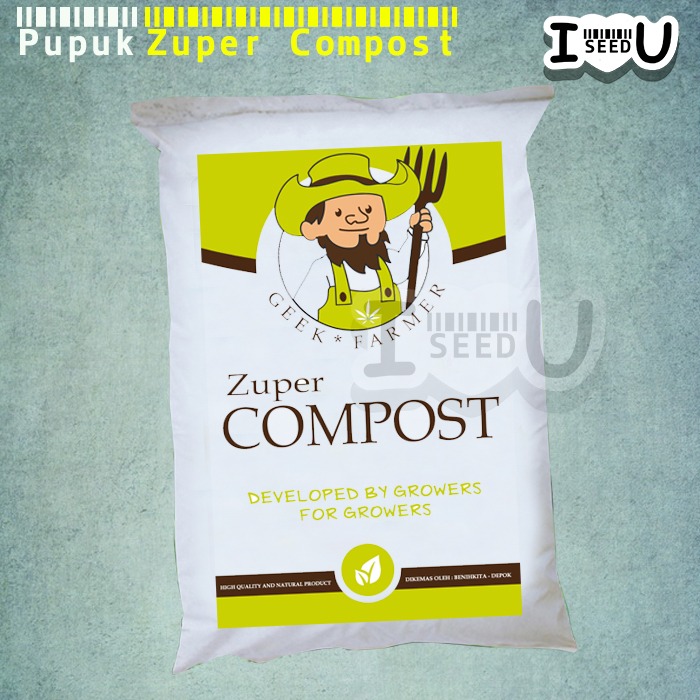 Kompos Zuper Pupuk Premium - Geek Farmer