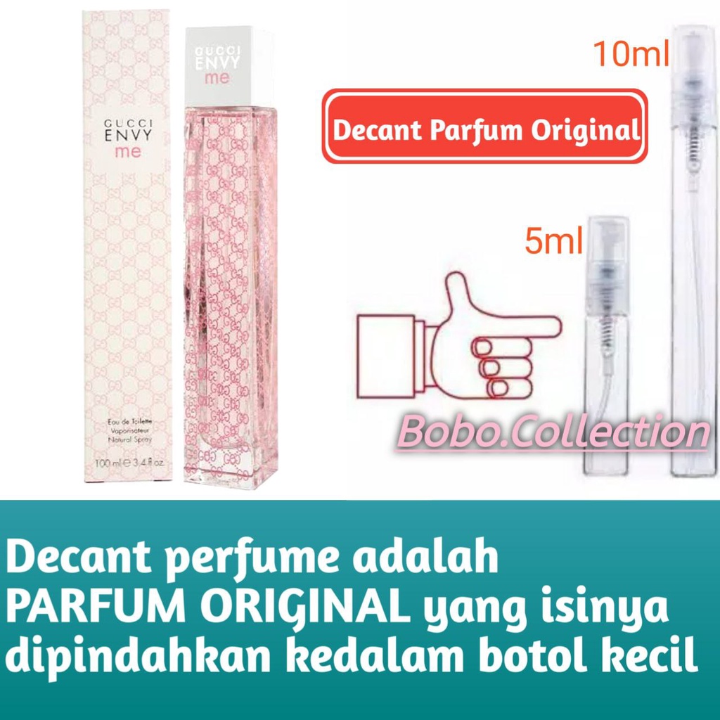 Original Decant Parfum Gucci Envy Me EDT For Women 5ml 10ml