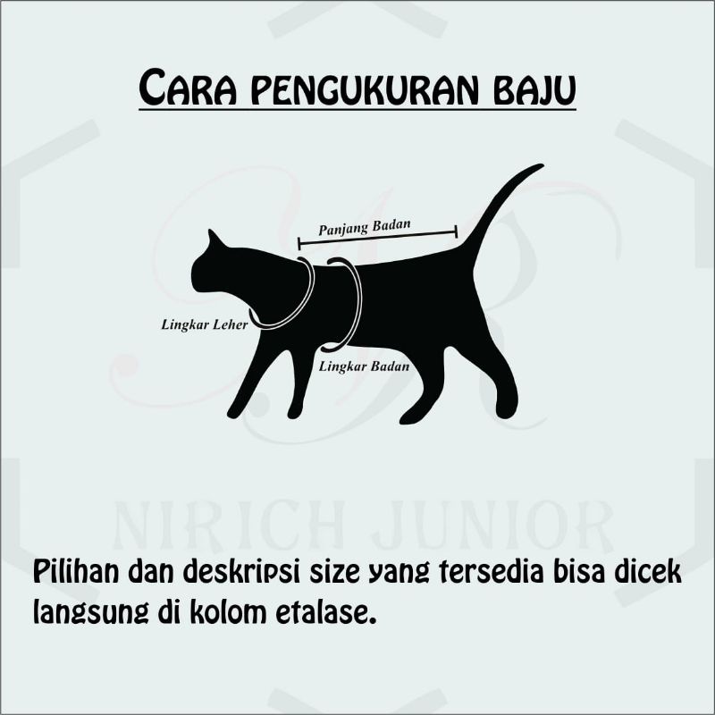 Baju kucing cowo &quot;basic&quot;