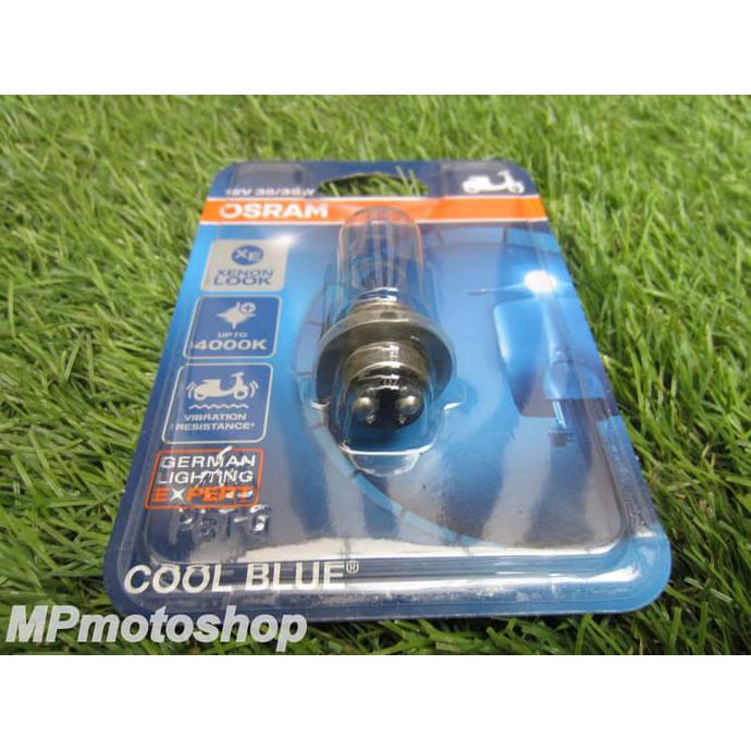 Discount Bohlam Halogen Osram H4 Bebek / Matic 12V/35W Biru Segera Beli
