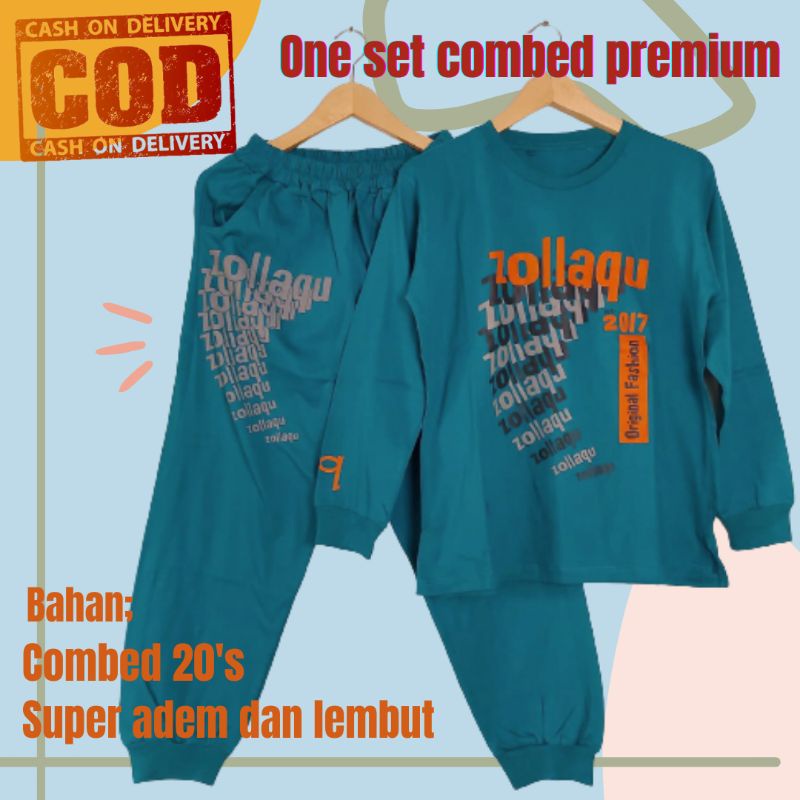 setelan combed 20's Zolaku ori by sherill